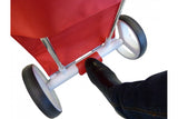 Rolser Com MF 8 Shoppingvogn Med To Store Hjul 53 LiterSvart