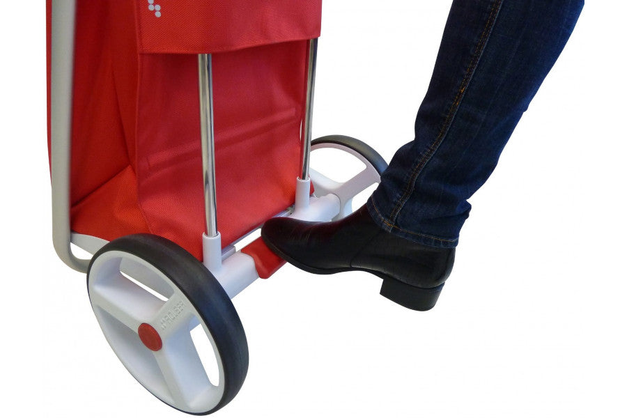 Rolser Com MF 8 Shoppingvogn Med To Store Hjul 53 LiterSvart