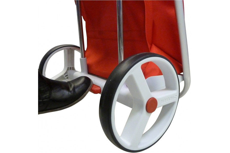 Rolser Com MF 8 Shoppingvogn Med To Store Hjul 53 LiterSvart