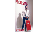 Rolser Com MF 8 Shoppingvogn Med To Store Hjul 53 LiterSvart