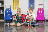Rolser Monster Kid MF Joy Shoppingvogn med 2 hjul Rose