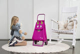 Rolser Monster Kid MF Joy Shoppingvogn med 2 hjul Rose