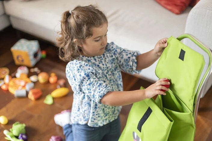 Rolser Monster Kid MF Joy Shoppingvogn med 2 hjul Rose