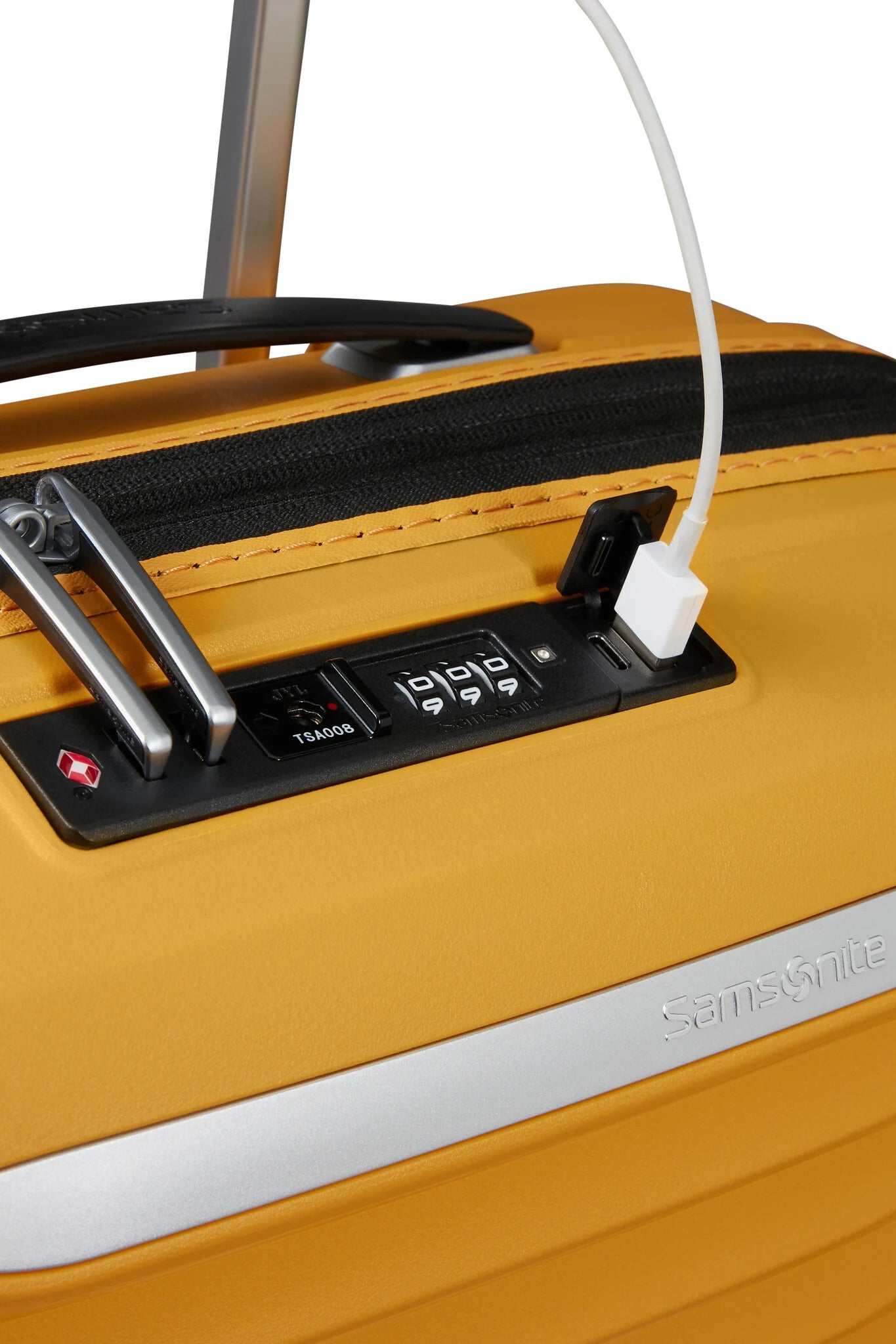 Samsonite Upscape Utvidbar Kabinkoffert Yellow