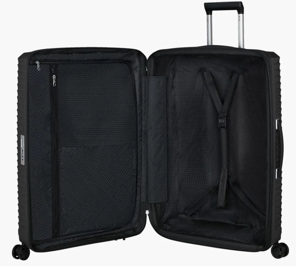 Samsonite Upscape Stor Utvidbar Koffert Svart