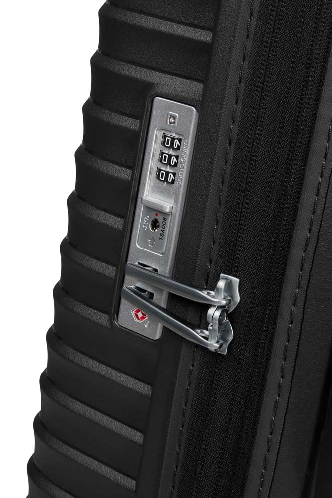 Samsonite Upscape Stor Utvidbar Koffert Svart