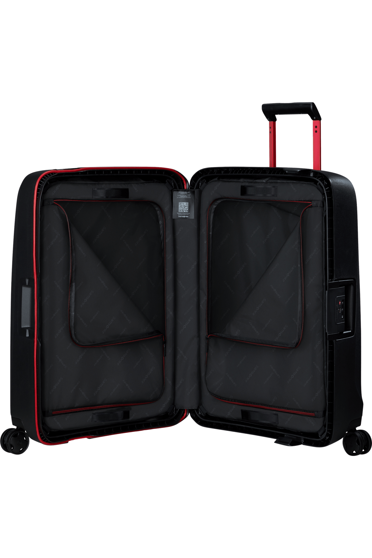 Samsonite Essens Mellomstor Koffert Charcoal Red