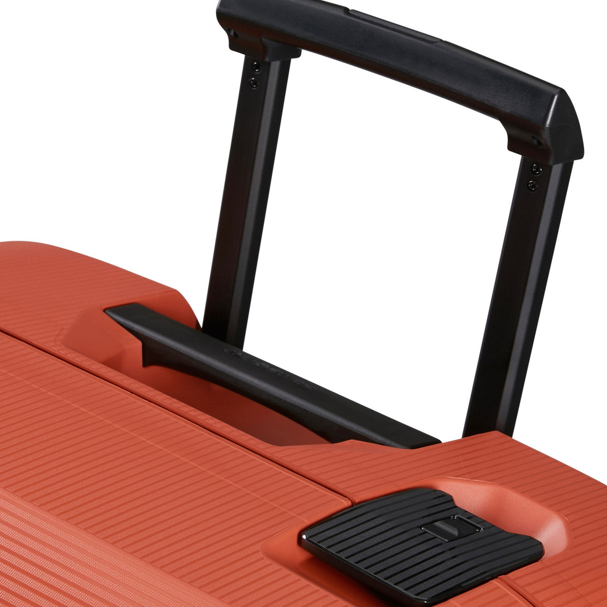 Samsonite Magnum Eco Mellomstor Koffert Med 4 Hjul Maple Orange