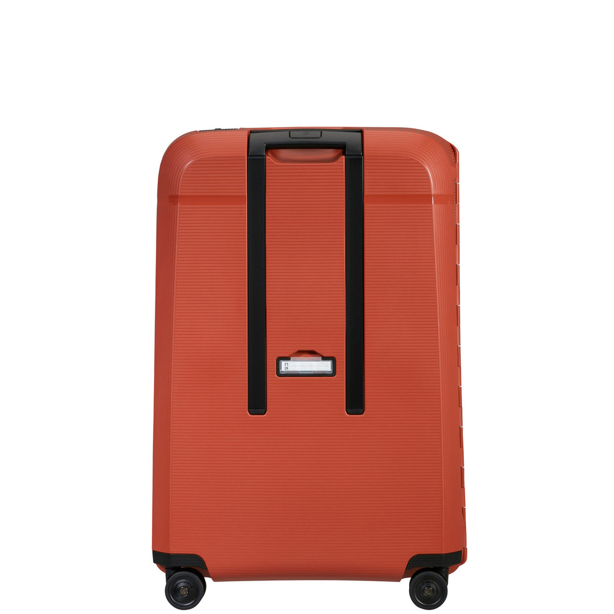 Samsonite Magnum Eco Stor Koffert Med 4 Hjul Maple Orange