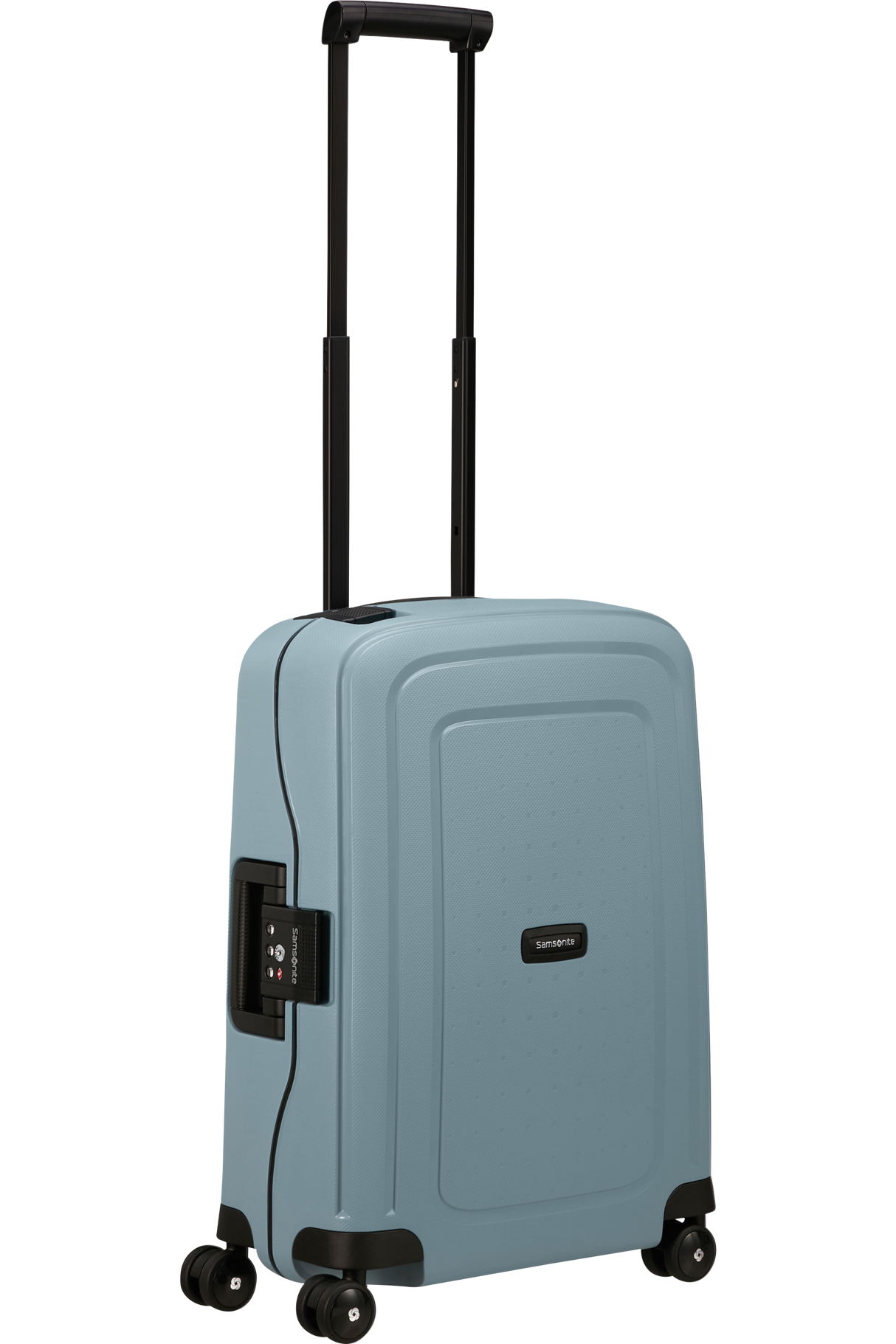 Samsonite S`Cure Hard Kabinkoffert Med 4 Hjul 55 cm Icy Blue