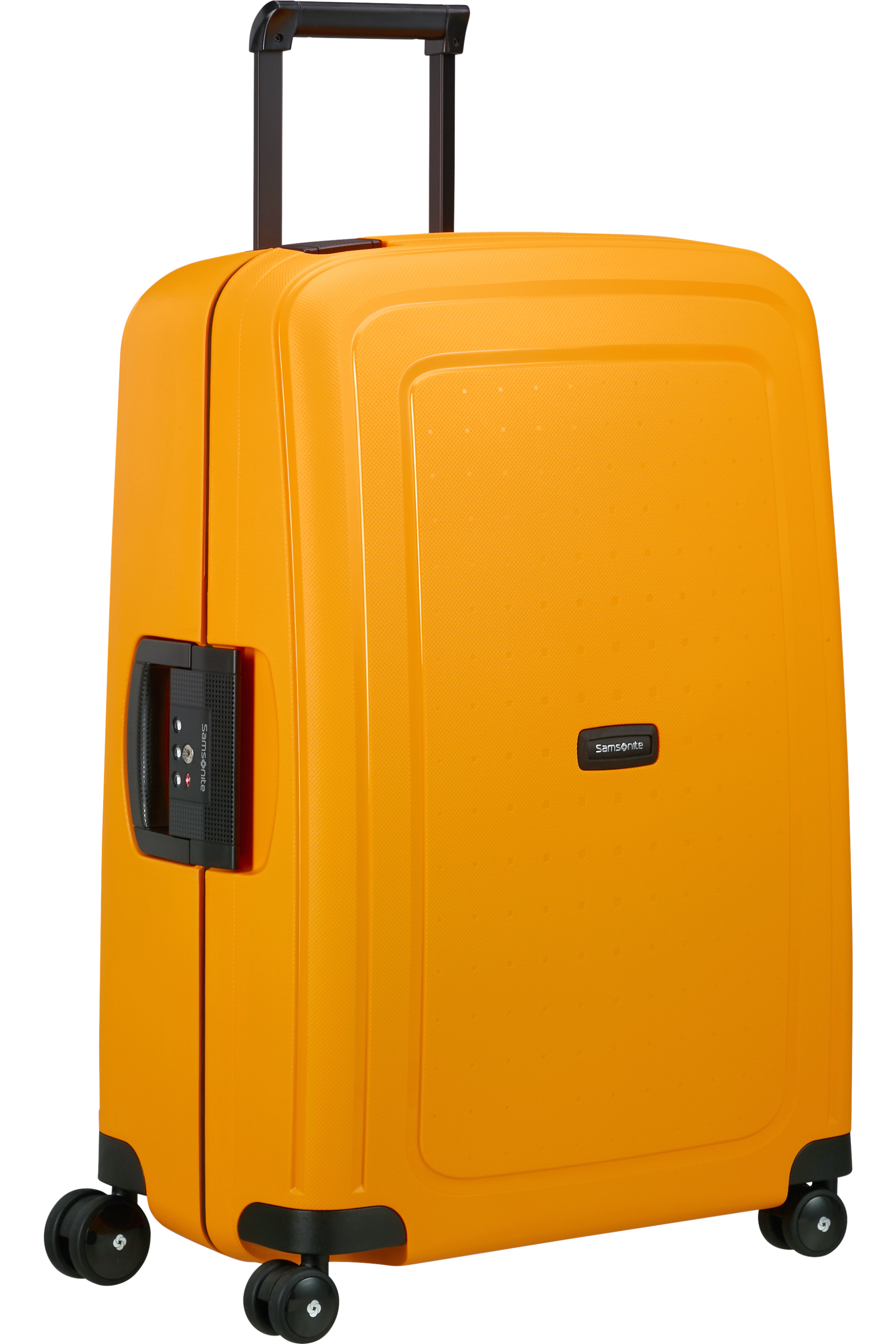 Samsonite S`Cure Hard Mellomstor Koffert Med 4 Hjul 69 cm Honey Yellow