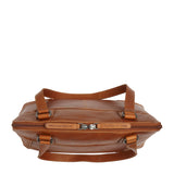 The Chesterfield Brand Belgrado Mellomstor Skulderveske I Skinn Cognac