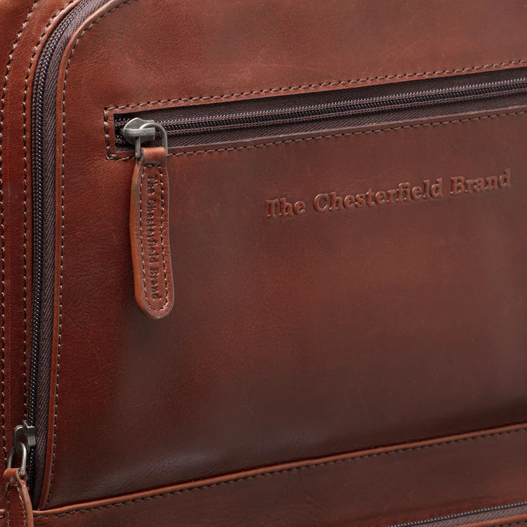 The Chesterfield Brand San Marino Kabinkoffert i Skinn Cognac