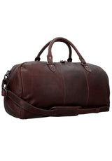 The Chesterfield Brand William Weekend Bag I Skinn Brun