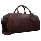 The Chesterfield Brand William Weekend Bag I Skinn Brun