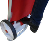 Rolser Com Soft 8 Shoppingvogn Med To Store Hjul 53 L Aqua
