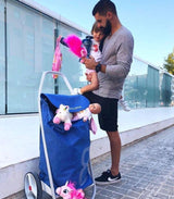 Rolser Com Soft 8 Shoppingvogn Med To Store Hjul 53 L Aqua