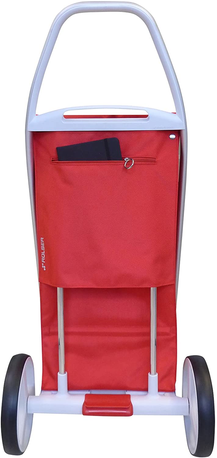 Rolser Com Soft 8 Shoppingvogn Med To Store Hjul 53 L Aqua