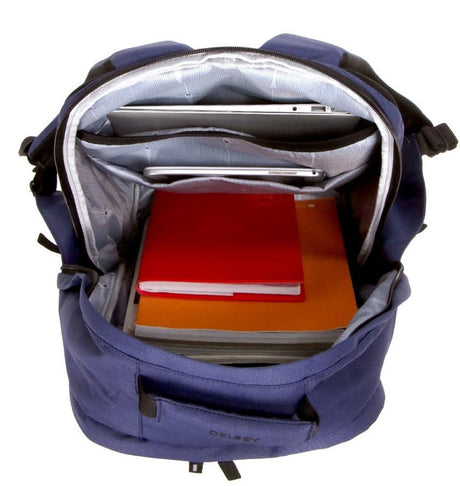 Delsey Securban Pc Ryggsekk 15,6" 27 Liter Blå Print-Delsey-UponNordic