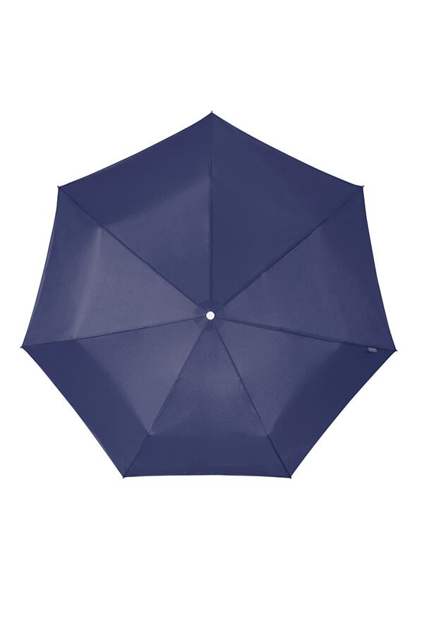 Samsonite Alu Drop S Paraply Med Automatisk Åpning Lukking Blå