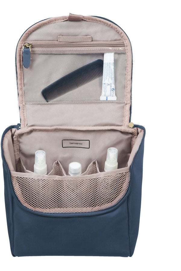 Samsonite Karissa Mellomstor Henge Toalettmappe Marineblå