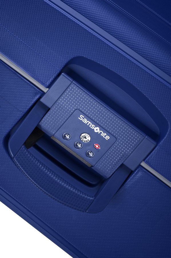 Samsonite S`Cure Hard Mellomstor Koffert Med 4 Hjul 69 cm Mørke Blå
