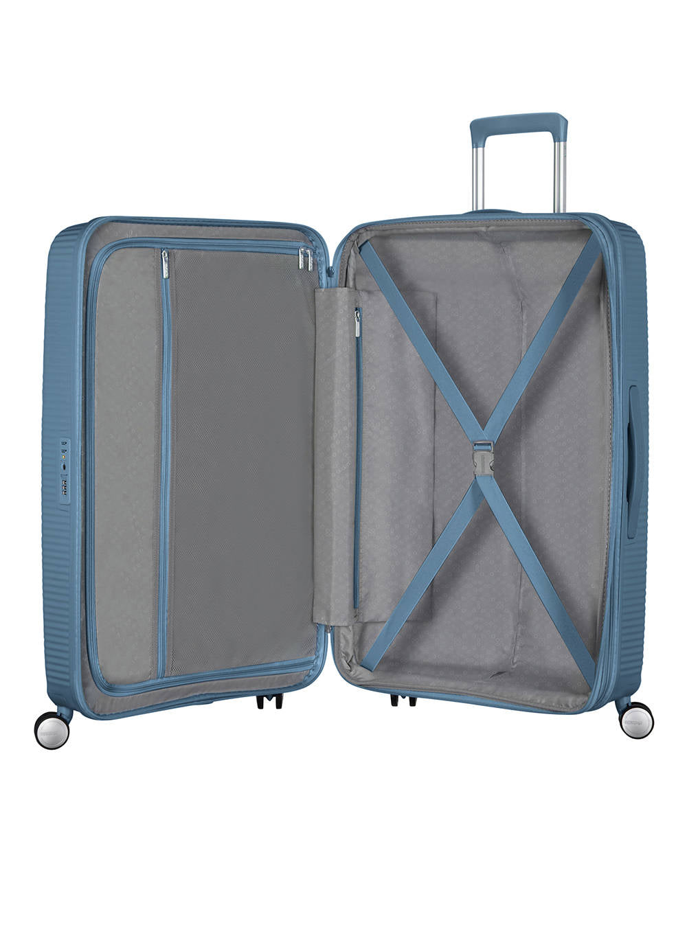 American Tourister Soundbox Mellomstor Koffert 67 cm Stone Blue