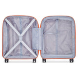 Delsey Clavel Hard Kabin Koffert Med 4 Hjul 55 cm Oransje