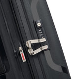 Delsey Clavel Hard Mellomstor Utvidbar Koffert Med 4 Hjul 70 cm Svart