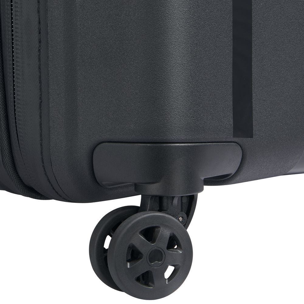 Delsey Clavel Hard Mellomstor Utvidbar Koffert Med 4 Hjul 70 cm Svart