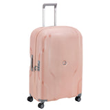 Delsey Clavel Hard Stor Utvidbar Koffert Med 4 Hjul 76 cm Rosa