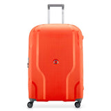 Delsey Clavel Hard Stor Utvidbar Koffert Med 4 Hjul 76 cm Oransje