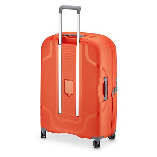 Delsey Clavel Hard Stor Utvidbar Koffert Med 4 Hjul 76 cm Oransje