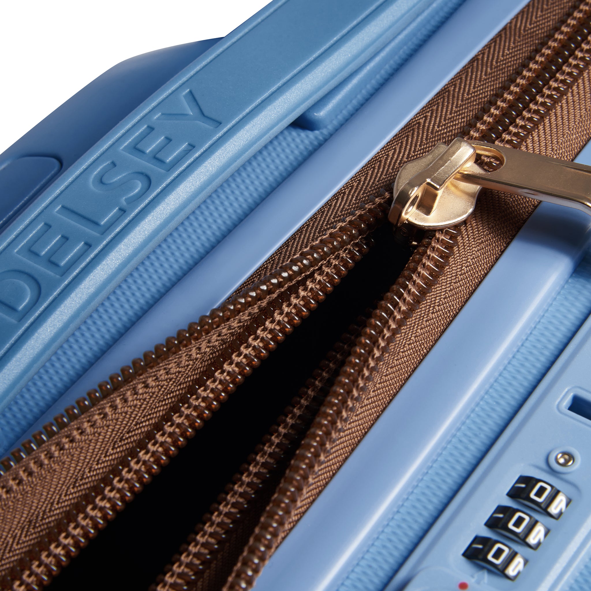 Delsey Freestyle Ekstra Stor Utvidbar Koffert 82 cm Blå