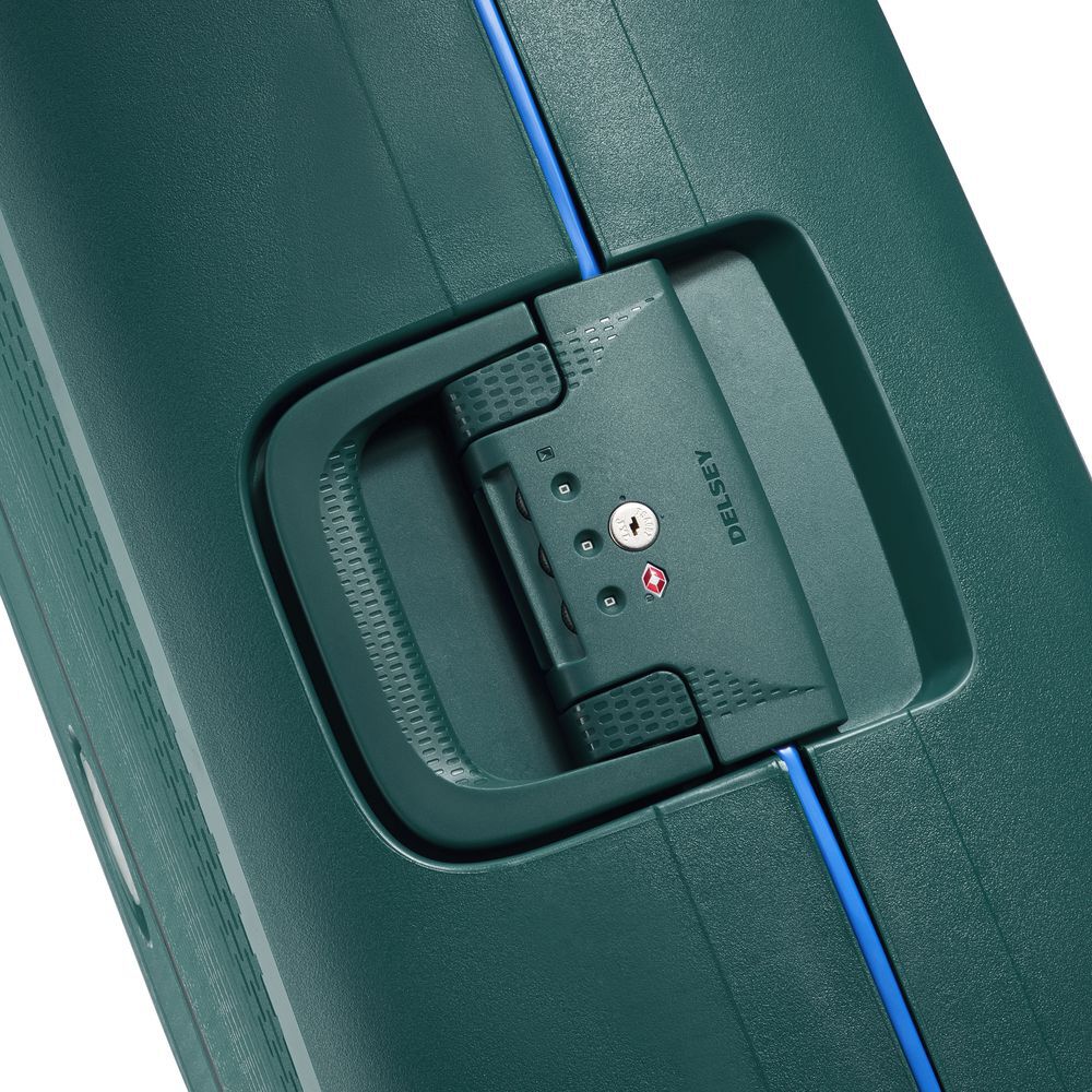 Delsey Moncey Stor Koffert Med 4 Hjul 76 cm Grønn