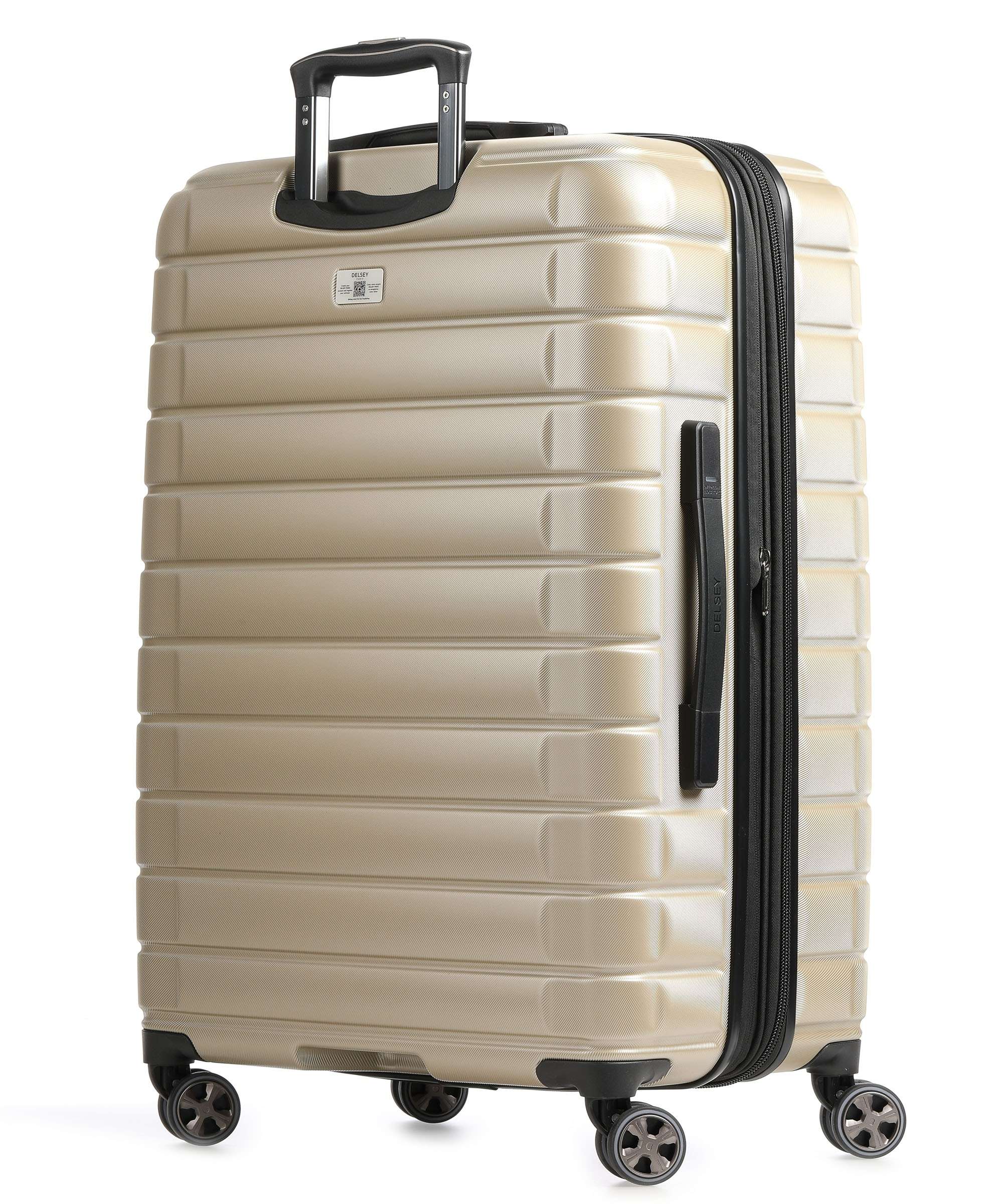 Delsey Shadow 5.0 Stor Utvidbar Koffert 116 Liter Beige