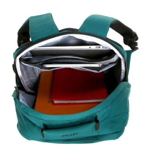 Delsey Securban Pc Ryggsekk 15,6" 27 Liter Grønn-Delsey-UponNordic
