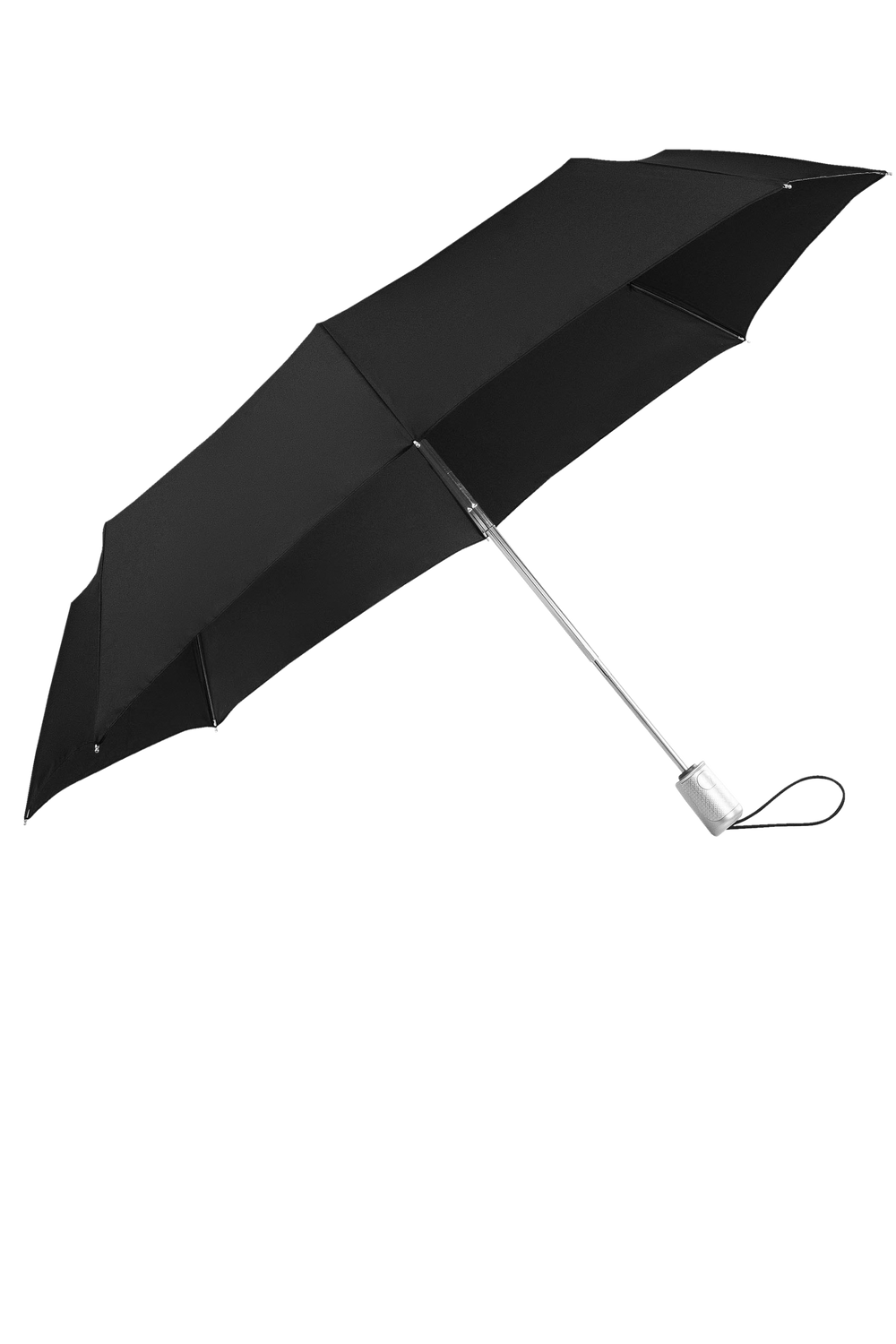 Samsonite Alu Drop S Safe Paraply Med Automatisk Åpning Lukking Svart
