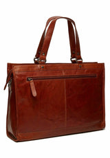 The Chesterfield Brand Stockholm Shopper I Skinn Cognac